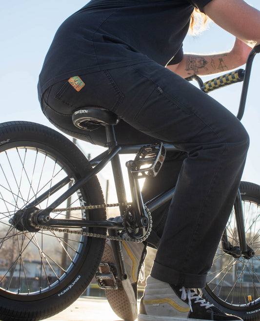 BMX ripper in superlite jeans