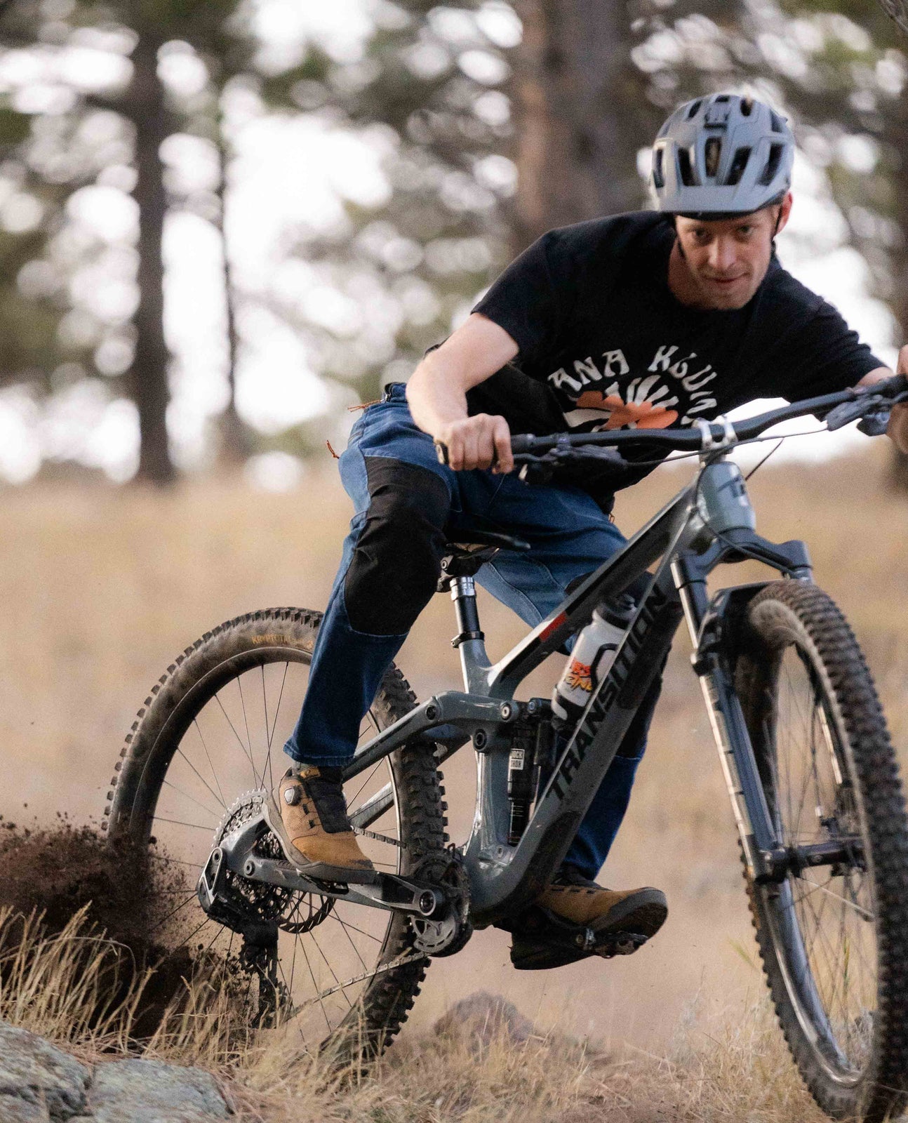 Men's Denim Bike Pant