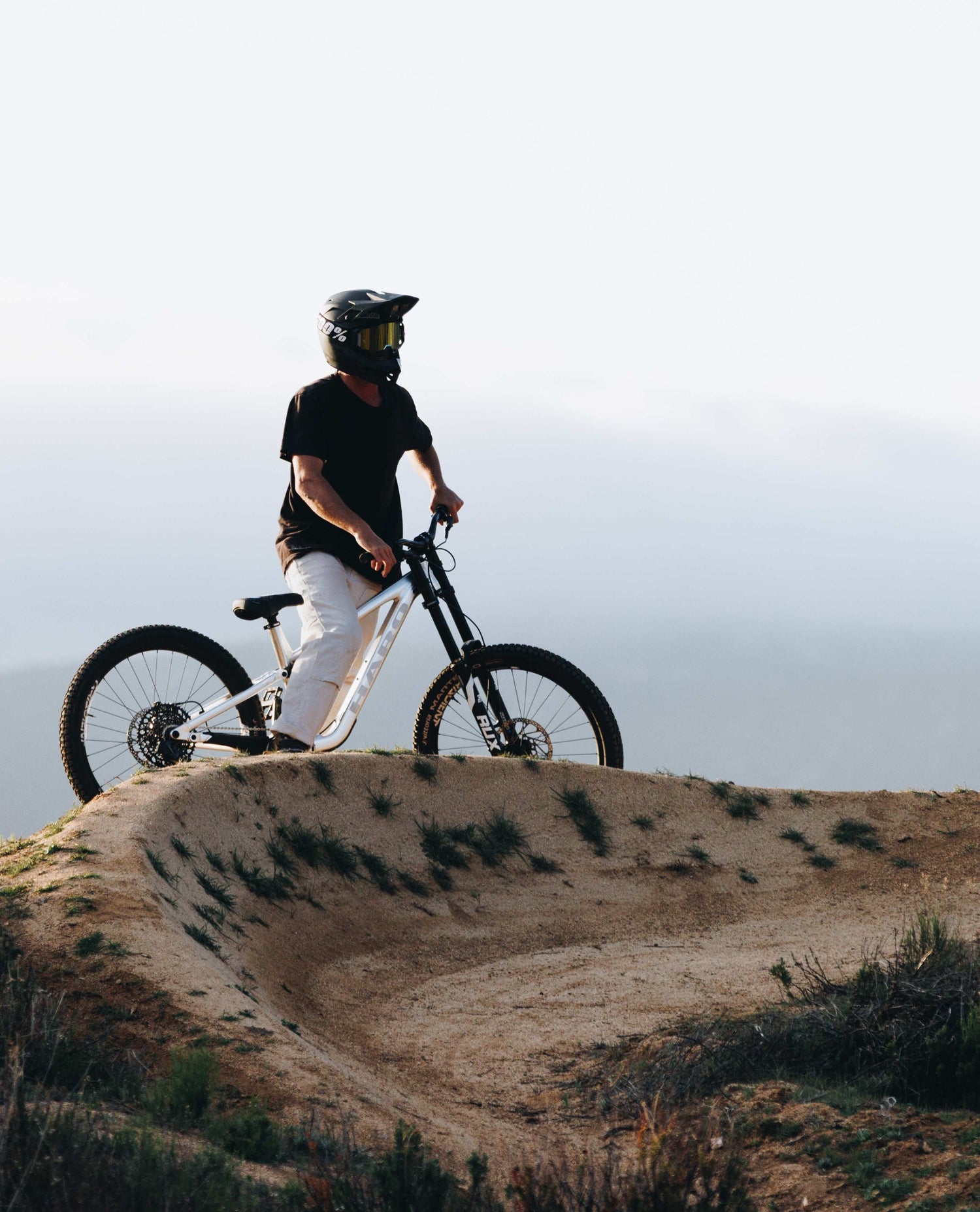 Jon Simek wearing bone utility