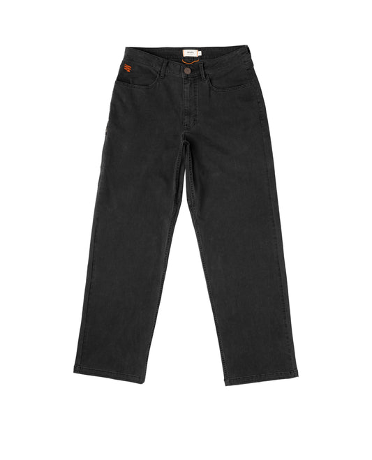 Black pants on a white background