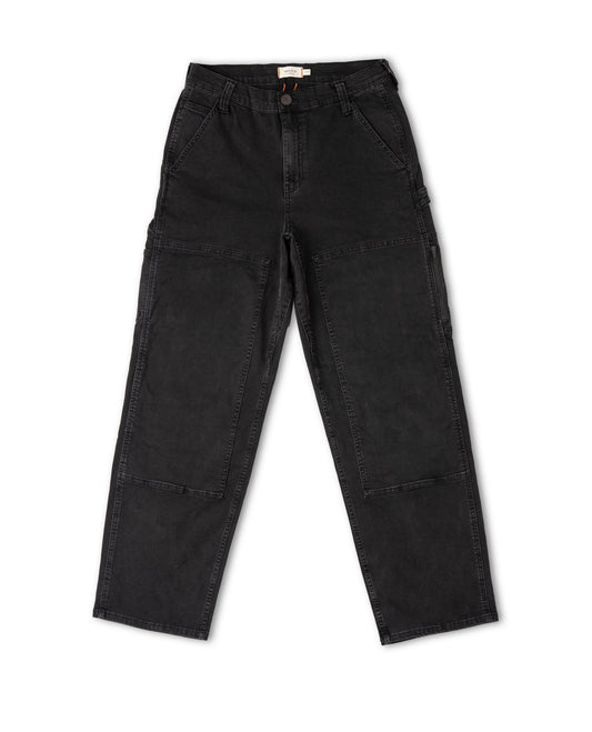Black pants on a white background