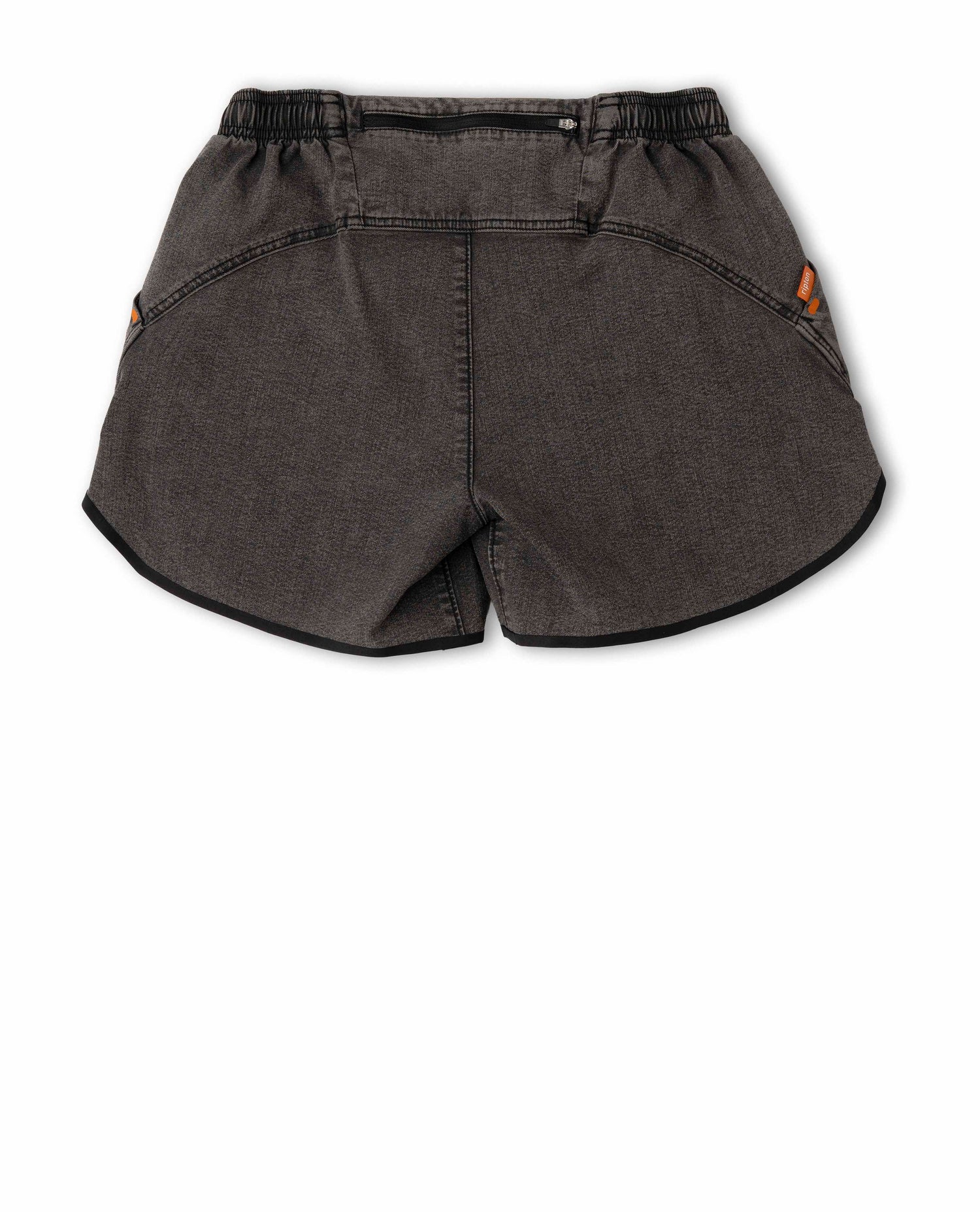 Gray shorts on a white background
