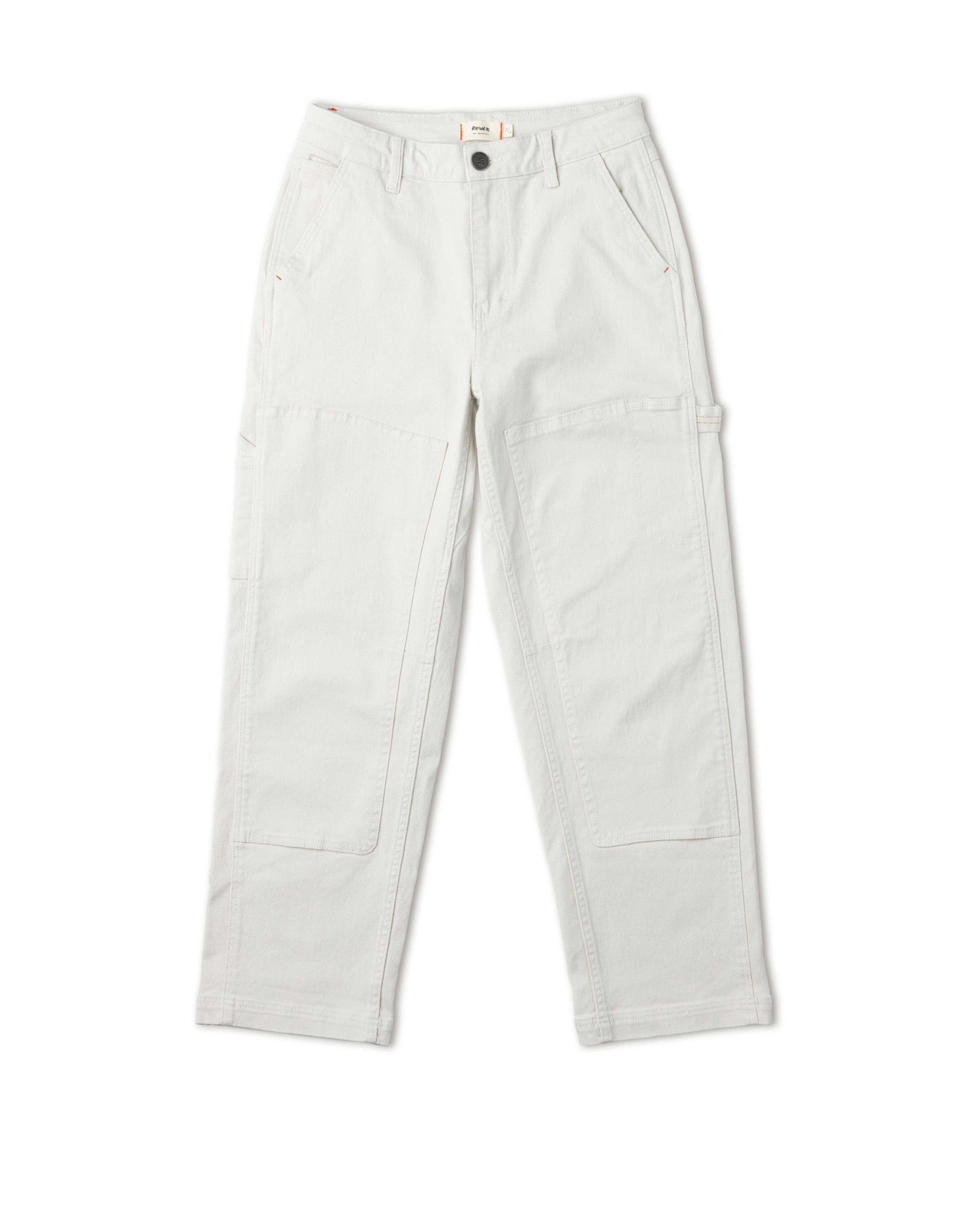 Light gray pants on a white background