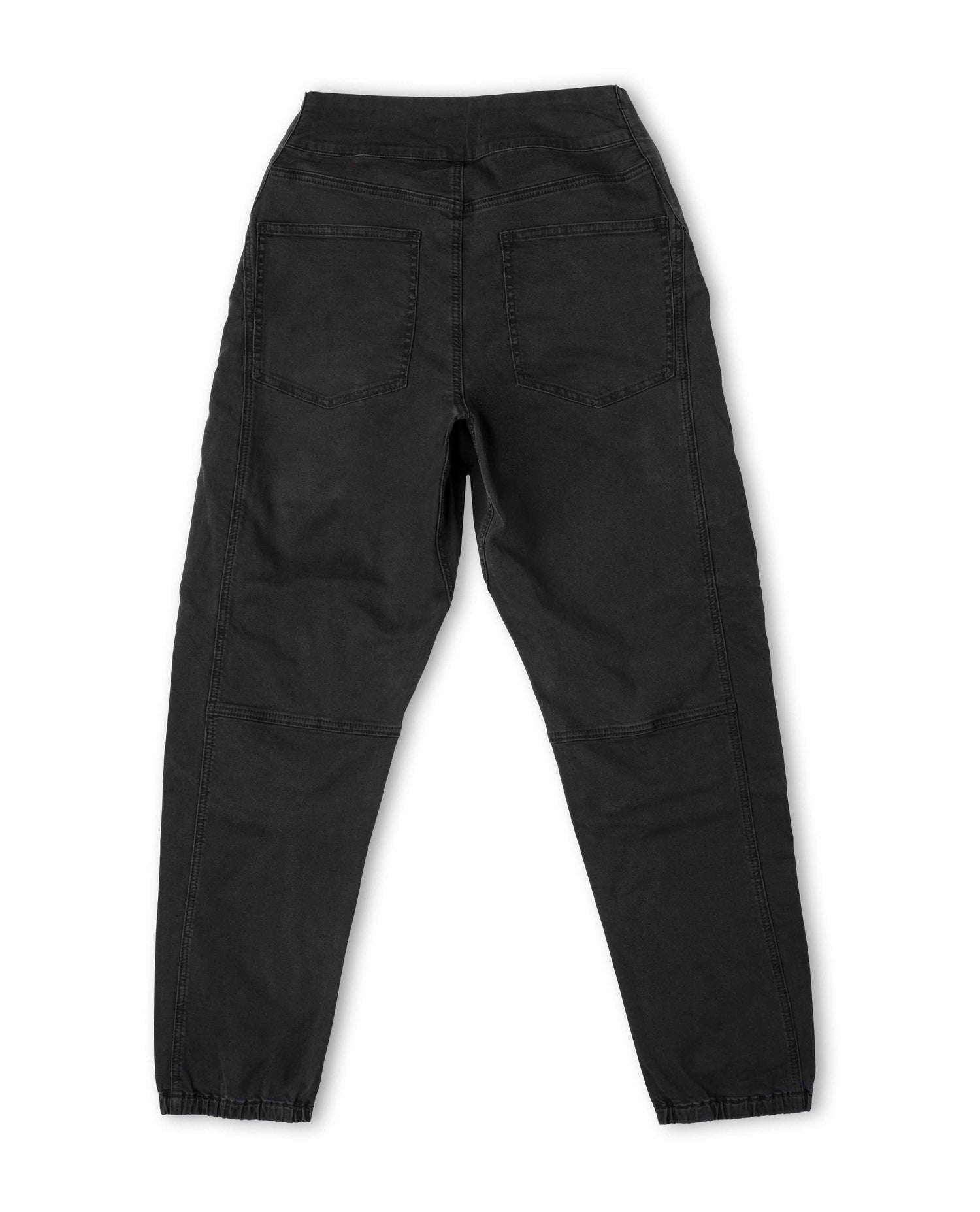Black pants on a white background